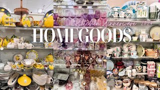 HOMEGOODS SHOP WITH ME  NEW KITCHEN DECOR AND DINNERWARE [upl. by Yma724]