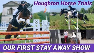 OUR FIRST STAY AWAY SHOW  Houghton Horse Trials 2021 [upl. by Christenson]