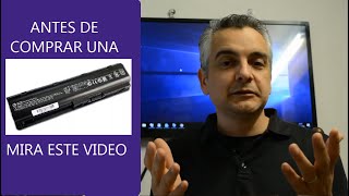 Consejos para comprar una batería de Notebook [upl. by Duarte]