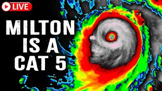 Major Hurricane Update Milton Gets Stronger Catastrophic Impacts Expected [upl. by Nnyleitak]