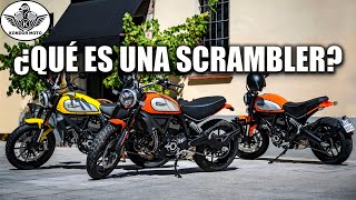 ¿Qué es una scrambler Breve historia y definición de las motos scrambler [upl. by Olivia7]