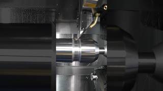 Op 1 Turning Steel on CNC Lathe [upl. by Sabina]