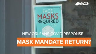 COVID New Orleans could revive mask mandate festivals in jeopardy [upl. by Trimble]