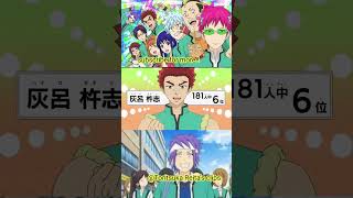 Saiki j funny clip anime saikikusuono saikikusuo [upl. by Enohs28]