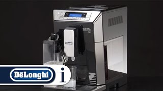 How to clean the milk container after use on your DeLonghi Eletta Cappuccino ECAM 45760 [upl. by Annuhsal314]