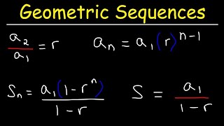 Geometric Series and Geometric Sequences  Basic Introduction [upl. by Sellers]