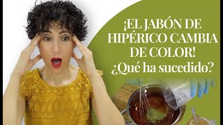 Hago jabón de hipérico y sucede esto [upl. by Anna-Maria]