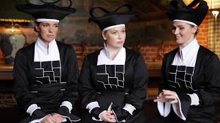 INTERVIEW  The Three Ladies THE MAGIC FLUTE  Garsington Opera [upl. by Dnaletak488]