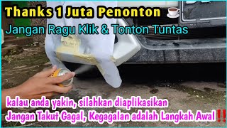 Dempul ngecat Repaint Mobil Sendiri dengan Cat Semprot Pilox [upl. by Eivlys45]