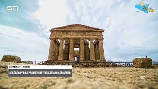 Agrigento Capitale Italiana Cultura 2025 intesa per la promozione turistica [upl. by Nnaeirual]