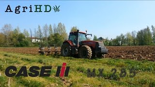 Case IH MX 285 amp Omag Grattoni  FullHD [upl. by Norahs]