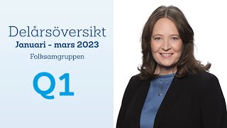 Folksamgruppens delårsöversikt första kvartalet 2023 [upl. by Nylidnam]