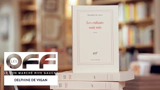 1 minute sous influence avec Delphine de Vigan  La Minute OFF [upl. by Ytissac]