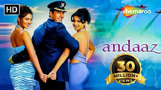 Andaaz Movie 2003 Full HD  Akshay Kumar  Priyanka Chopra  Lara Dutta  Aman Verma  Romantic [upl. by Atahs]