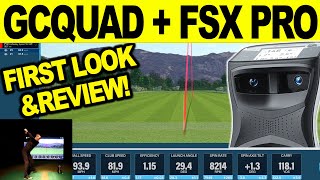 GCQUAD  FSX PRO  First Look amp FULL Review NEW Foresight Sports Software [upl. by Assenev]