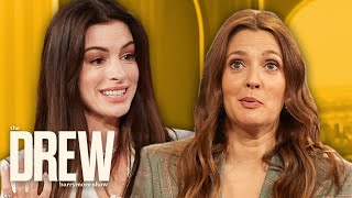 Anne Hathaway Reveals Story Behind quotLes Misquot Scene  The Drew Barrymore Show [upl. by Hola]