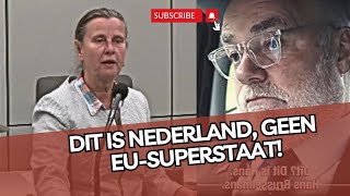 PVVminister Faber is KLAAR met de Timmermansen van deze wereld Dit is geen Eusuperstaat [upl. by Richer]