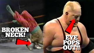 10 Most PAINFUL Wrestling Injuries Ever [upl. by Yelad68]