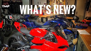 My Bikes  A review of whats been going on in the Missenden man cave [upl. by Teyugn]