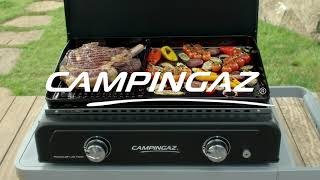 Campingaz® Peuton faire une bonne grillade à la plancha Plancha TWIN [upl. by Daenis]