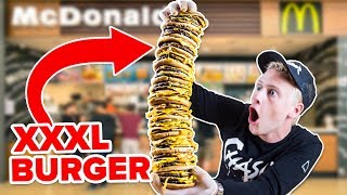 GRÖßTER BURGER DER WELT  😱 12500 Kalorien II RayFox [upl. by Gina678]