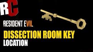 Resident Evil 7  Boiler Room Key  Morgue Puzzle  Dissection Room Key [upl. by Niarb]