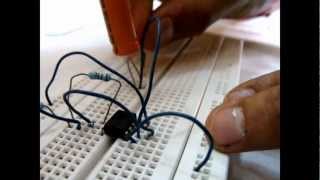 How To Make A Flashing LED Using NE555 IC [upl. by Esiuole951]