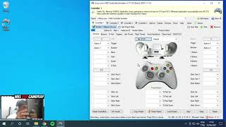 Como Instalar Emulador de Controle PC  x360ce NOVA VERSÃO 4 NÃO PRECISA COLOCAR NA PASTA DO JOGO [upl. by Marutani]