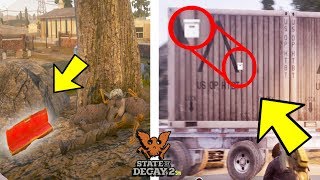 10 Secret Weapon Crates That Can Have Rare Weapons in State of Decay 2 [upl. by Annerahs561]