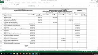 Ergebnistabelle erstellen einfach erklärt  Abgrenzungsrechnung  Kostenartenrechnung [upl. by Acilef672]