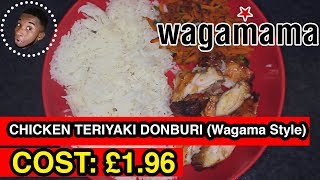 Homemade Chicken Teriyaki Donburi Wagamama Style  Ooh Thats Good [upl. by Arakal]