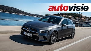 MercedesBenz AKlasse 2018  Test  Autovisie TV [upl. by Ahsie]