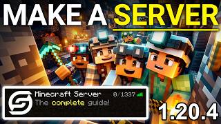 How To Make a Minecraft Server 1204 [upl. by Lemart]