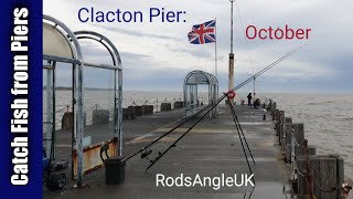 Catch Fish from Piers CLACTON PIER  October [upl. by Pallaton329]