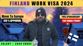 How To Get Finland Work Visa 2024  Jobs In Finland amp Jobs In Europe [upl. by Anigue637]