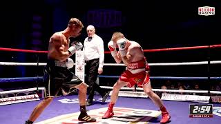 Bradley Townsend vs Lee Hallett  Fight Town Swindon  4th June 2022  Neilson Boxing [upl. by Popper]