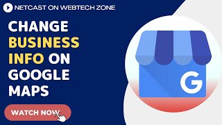 How To Change Business Info On Google Maps  Change My Business Location Name On Google Map Listing [upl. by Lettie178]