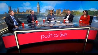 David Fishwick Live Clips From B B C Politics Live [upl. by Anderea]