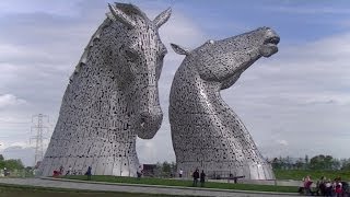 The Kelpies  Scotlands newest visitor attraction [upl. by Ahsiela]