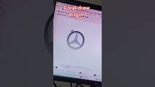 Corel draw disgin logo 🖌️ shortvideo drawing painting how to use Corel draw dosing music art [upl. by Francois]