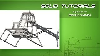 SOLIDWORKS Helicopter Ep6  Weldments  Telai Saldati [upl. by Turtle]