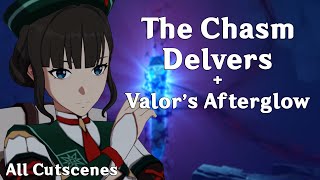 The Chasm Delvers  Valors Afterglow  Genshin Impact  The Chasm World Quest Cutscenes ENLumine [upl. by Mahala]