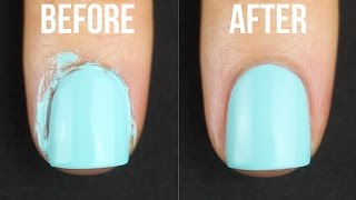 How to Clean Up Your Manicure  Nail Polish 101  KELLI MARISSA [upl. by Lynnworth]