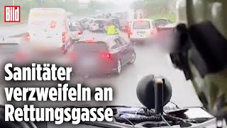 Deutsches Ehepaar stirbt in Österreich Autofahrer bildeten keine Rettungsgasse [upl. by Sexton969]