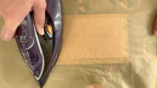 How to use fusible interfacing with vinyl [upl. by Pinzler]