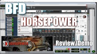 BFD HORSEPOWER  DemoReview [upl. by Kerin]