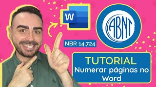 ABNT  Como colocar número de página no Word [upl. by Letnwahs501]