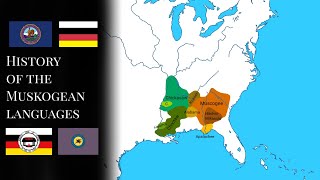 History of the Muskogean languages Timeline [upl. by Hastie]