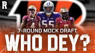 Cincinnati Bengals 7Round Mock Draft [upl. by Tobias]