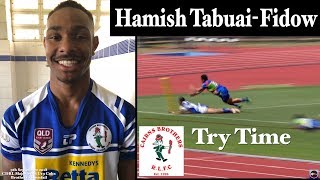 2018 Hamiso TabuaiFidow Tries  U19 Colts  Cairns Brothers v Innisfail Leprechauns [upl. by Johanan]